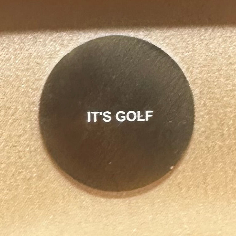 ASK THE GOLF GODS Golf ball Marker