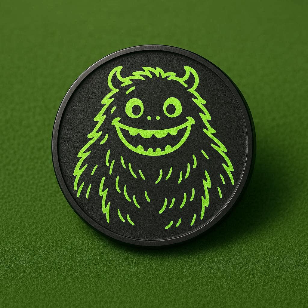 GIR Golf Ball Marker | Green In Regulation | Monster Golf Marker | Markit Golf