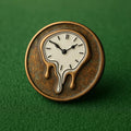 FIVE O'CLOCK SOMEWHERE Golf Ball Marker | Dali Golf Gift | Art Deco Marker | Markit Golf