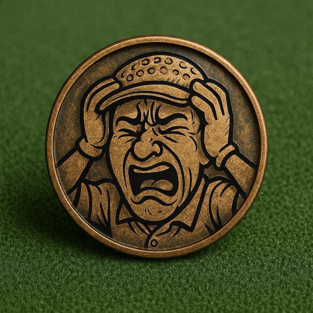 STUPID GAME Golf Ball Marker | Funny Golf Gift | Relatable Golf Accessory