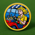 WHERE'S THE CART GIRL? Golf ball Marker | Funny Golf Gift | Beverage Cart Golf | Markit Golf
